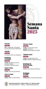 Semana Santa 2025 en nuestra parroquia